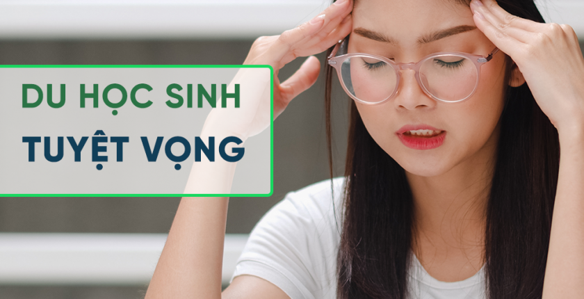 Du học sinh tuyệt vọng